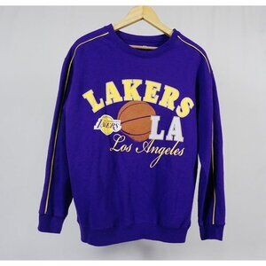 Women's LA Lakers NBA Graphic Pullover Sweatshirt - Purple Medium